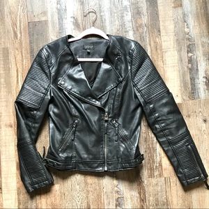 TOPSHOP Faux Leather Moto Jacket 🏍